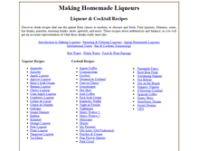 Tablet Screenshot of homemade-liqueurs.com